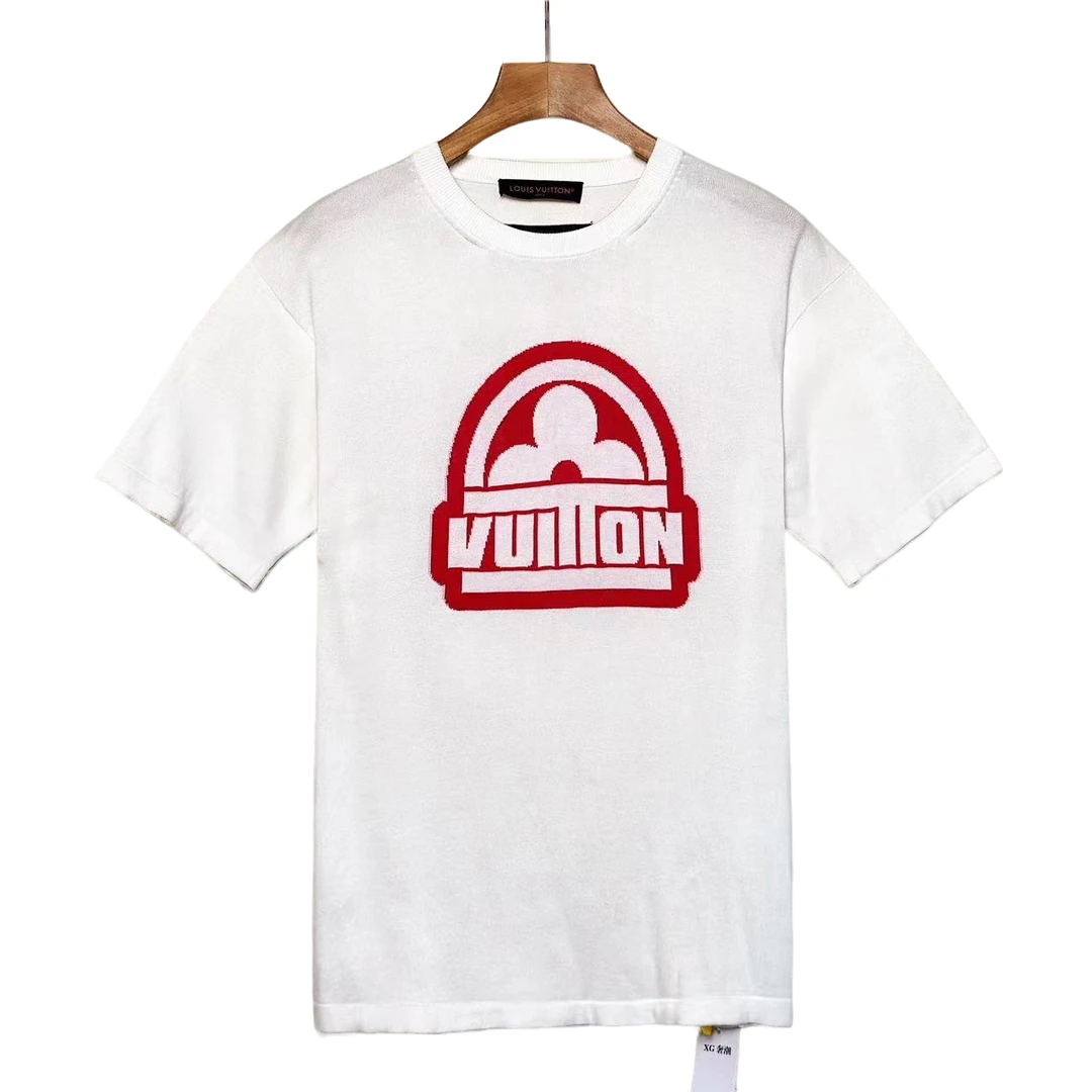 95新 LouisVuitton/路易威登 大三花 logo 短袖/L码/XG-Y19722