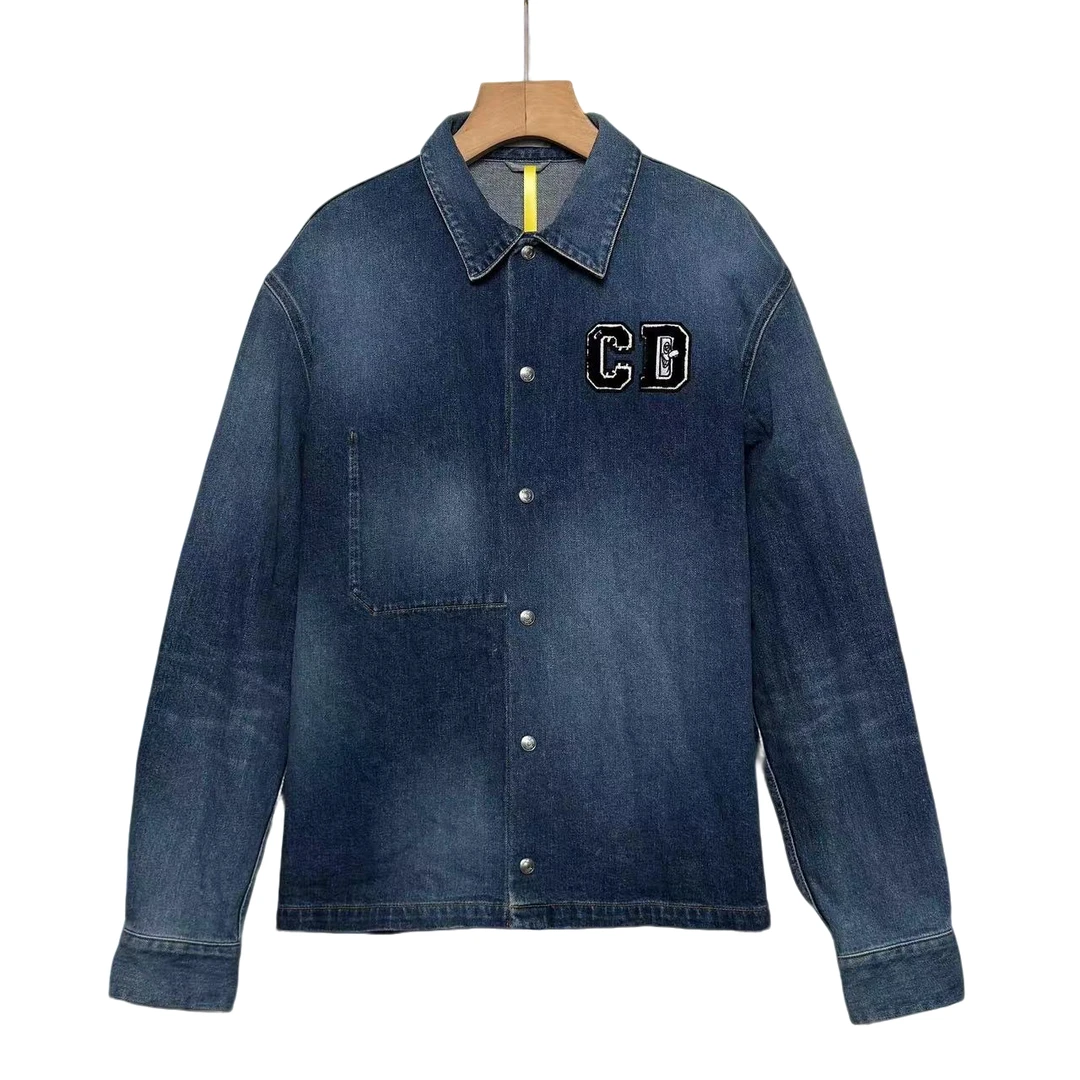 迪奥/Dior 时尚 简约 logo 牛仔外套/44码/95+新/XG-Y19462