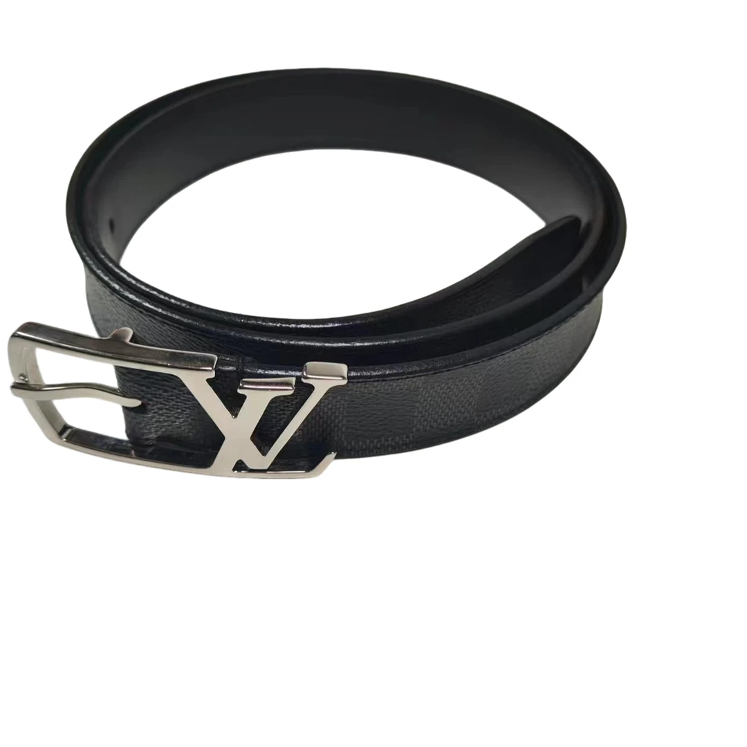 Louis Vuitton/路易威登 Lv 棋盘格 皮带/95+新/XG-Y19623