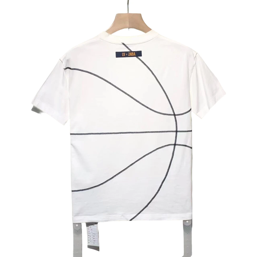竞拍 LouisVuitton/路易威登 LV NBA  短袖/S码/95+新/XG-Y19668