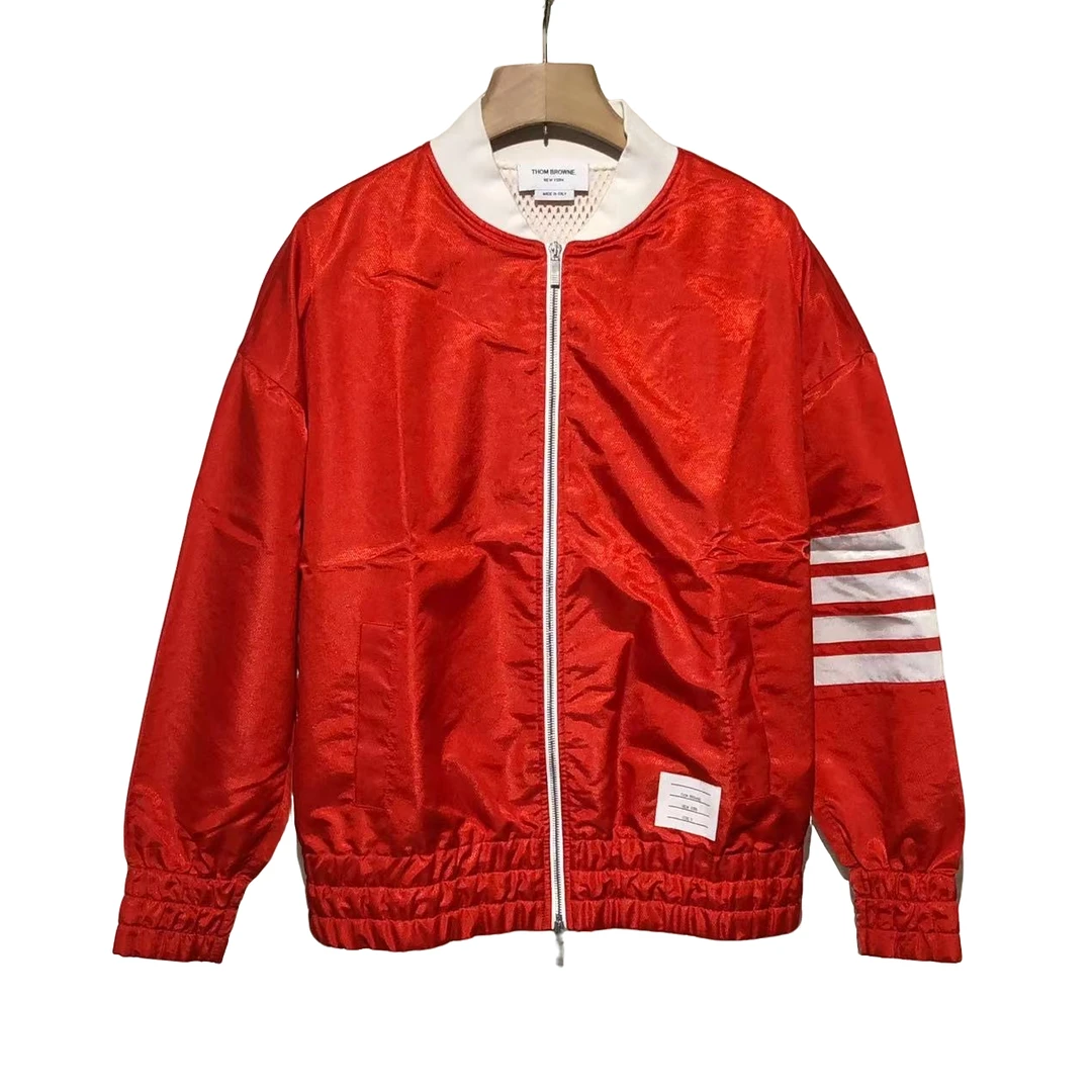 99新 THOMBROWNE TB 时尚 休闲 经典 条纹 外套/0码/XG-Y16132