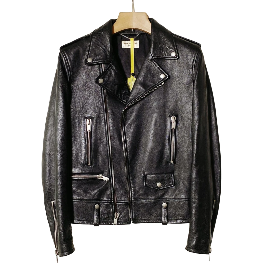 slp/圣罗兰 时尚 休闲 百搭 皮衣/46码/95+新/XG-Y20317