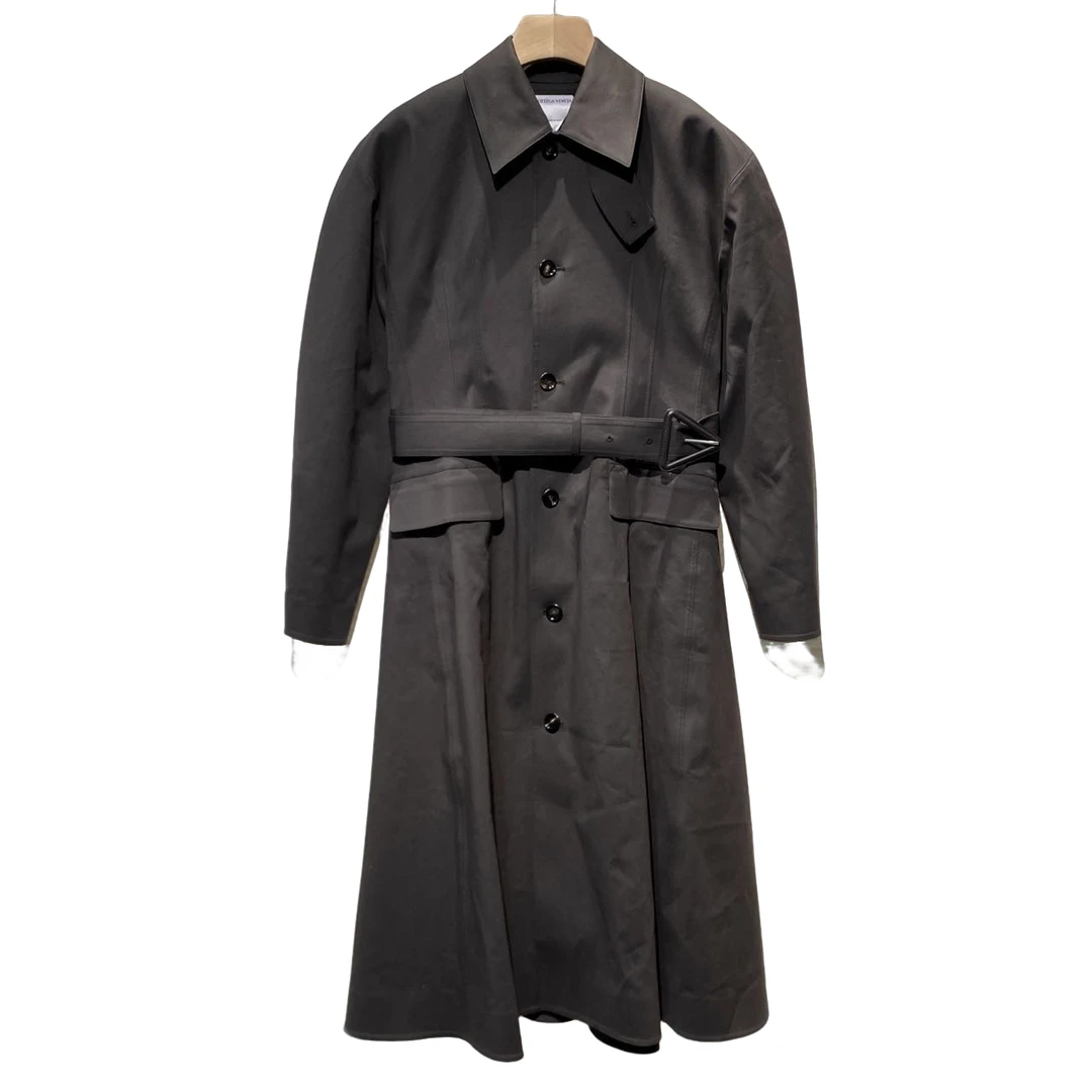 BOTTEGA VENETA/葆蝶家 BV 长款 风衣 外套/40码/95+新/XG-Y14614