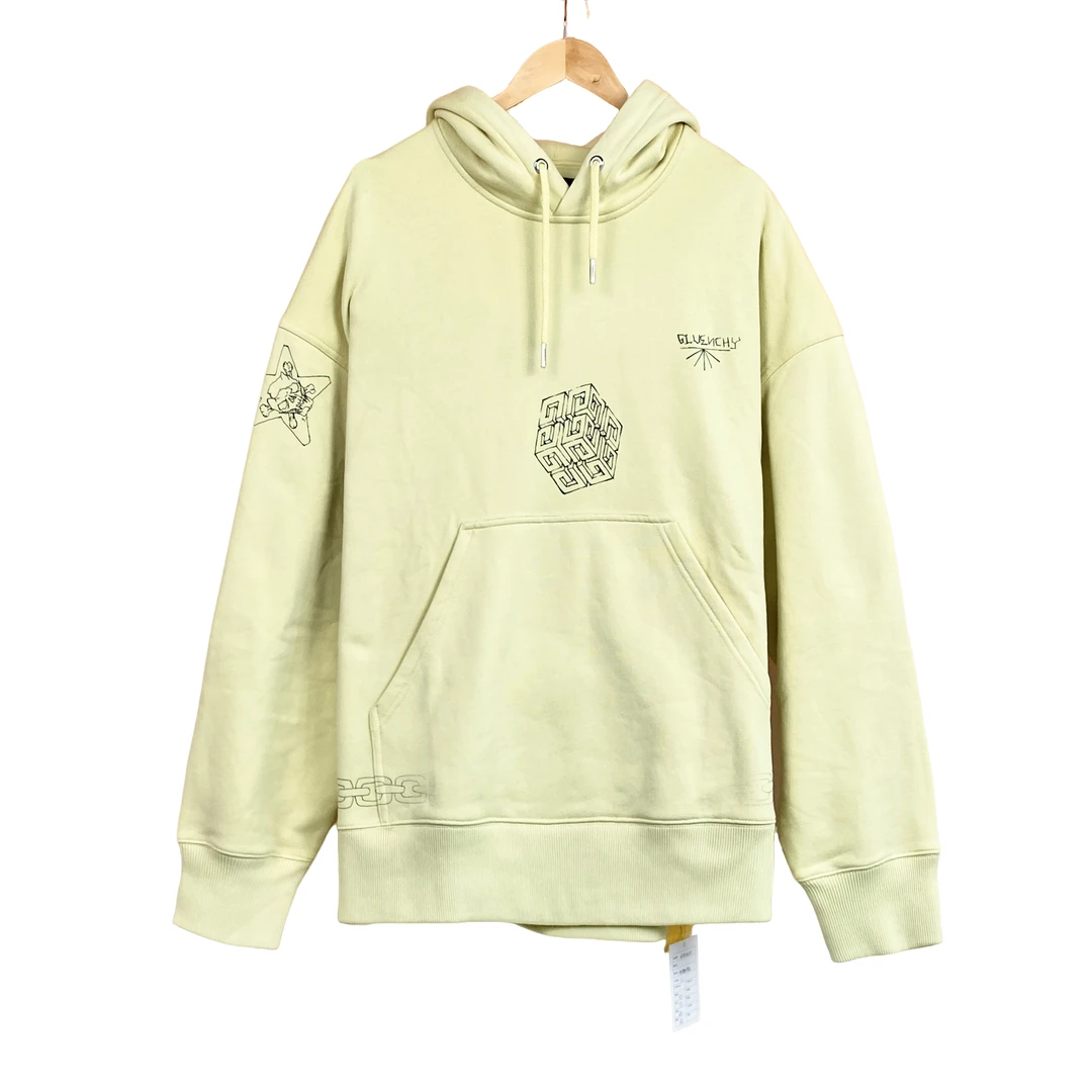Givenchy/纪梵希 logo印花 带吊 卫衣/L码/全新/XG-Y11291