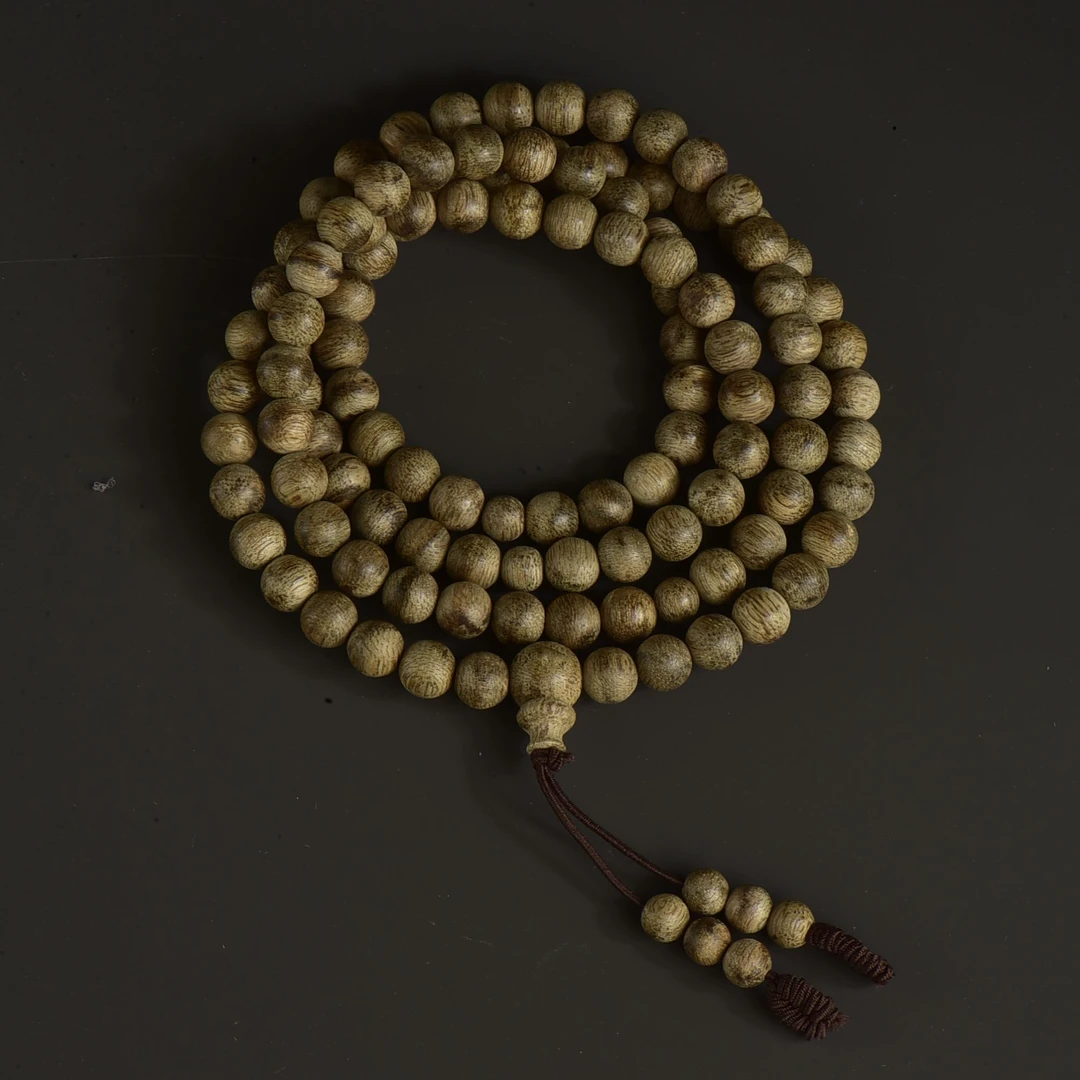 沉香0.7M菩萨奇楠多圈手串