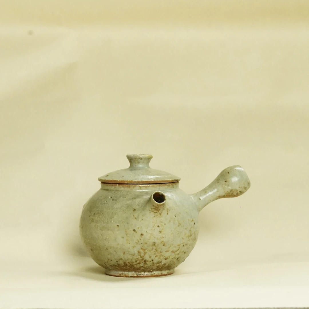 张鹏/玉堂青影/纯手工柴烧工艺手工制壶