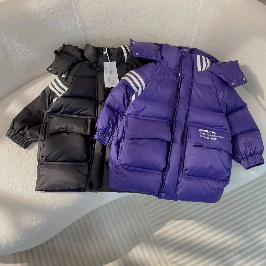 【LMXZ】时尚条纹羽绒服MZ29