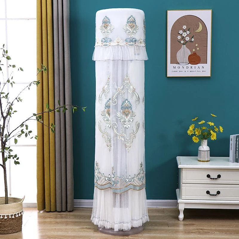 空调罩圆形柜机开机不取格力金贝美的奥克斯海尔圆柱形立式防尘套