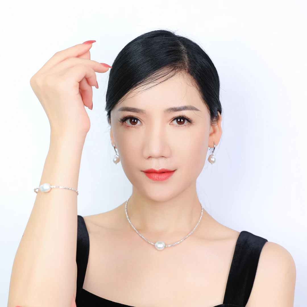 依俐西雅G071 巴洛克碎银子手链9-10mm一条（多样性发货）