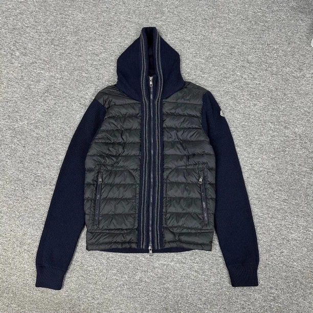 Moncler 蒙口 针织拼接 羽绒服 99新 M码