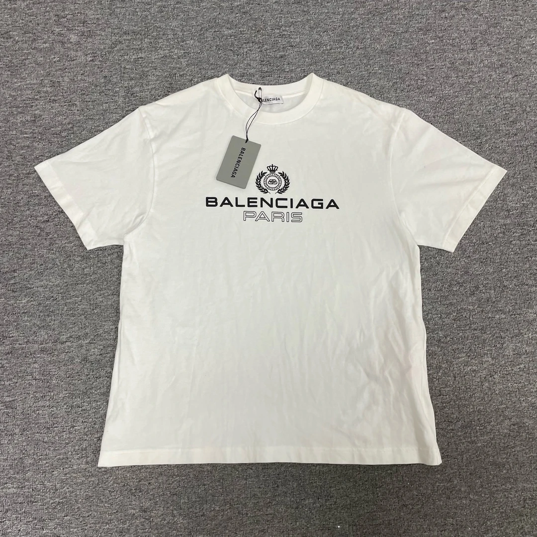 Balenciaga 巴黎世家 皇冠麦穗 短袖T恤 全新 带吊牌 Xs码