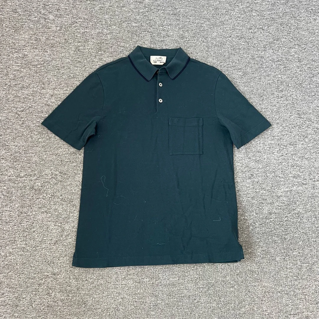 Hermes 爱马仕 H刺绣 短袖Polo衫 99新 Xs码