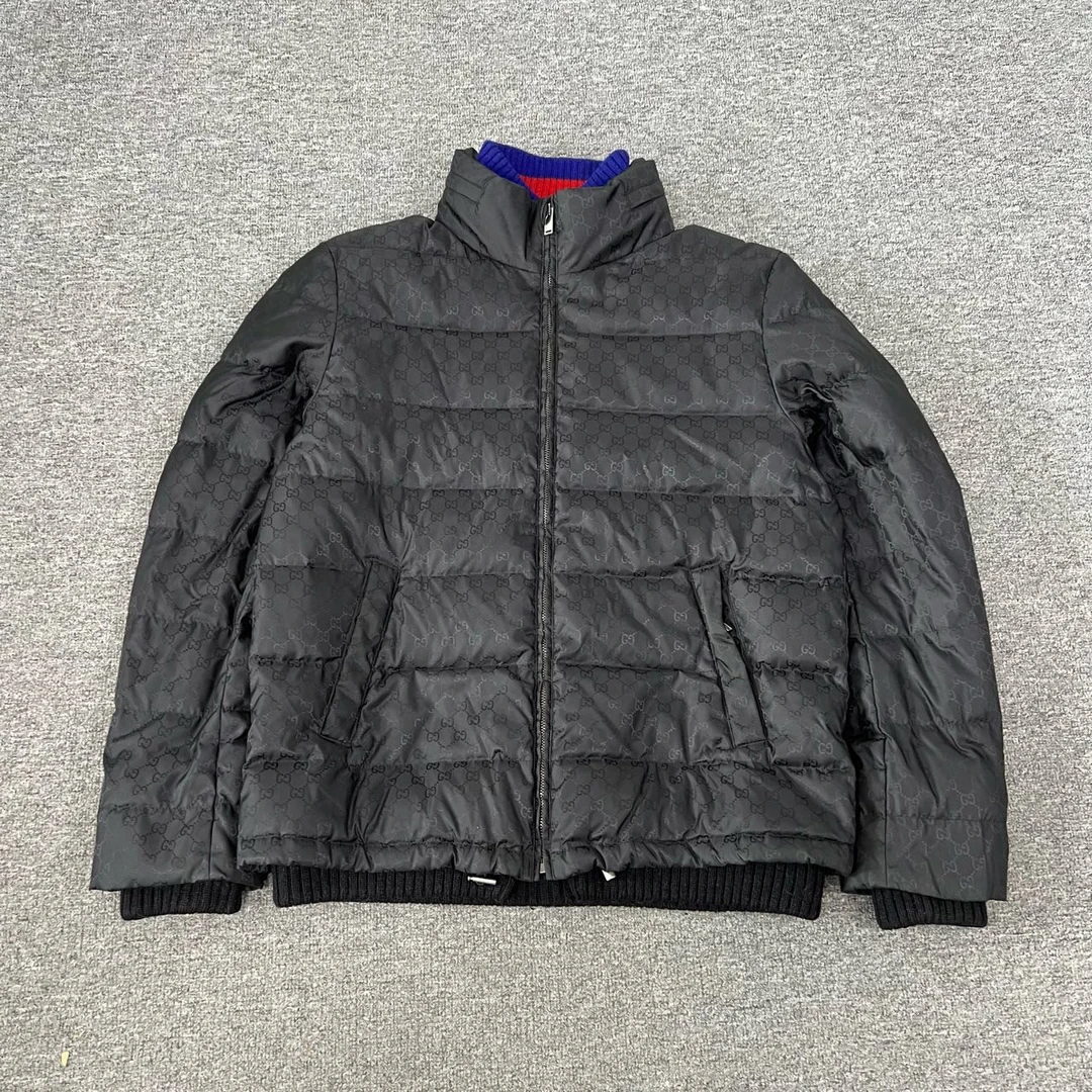 Gucci 古驰 满印双G 羽绒服 99新 52码
