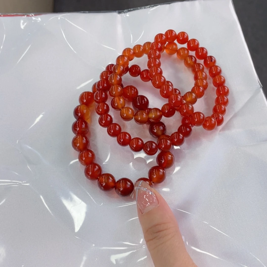 【闪购商品】玛瑙/玉髓手串未镶嵌多样性发其一