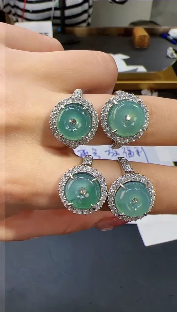【闪购商品】翡翠戒指合金多样性发其一