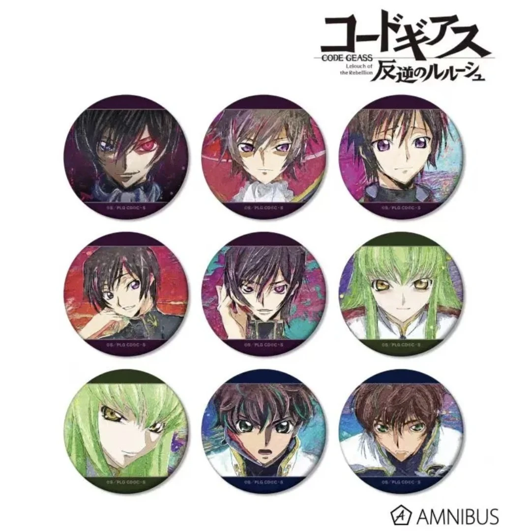 【反叛的鲁鲁修】油画风2弹吧唧徽章