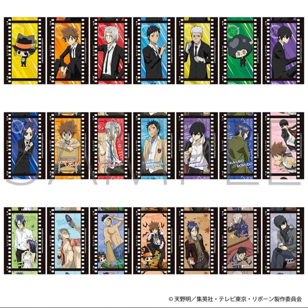 【家庭教师】 Hitman Reborn 胶卷风收藏卡片