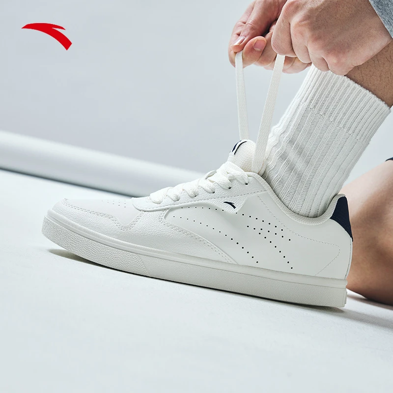 云逸安踏小白鞋轻便防滑耐磨经典板鞋春季男女百搭国货运动鞋