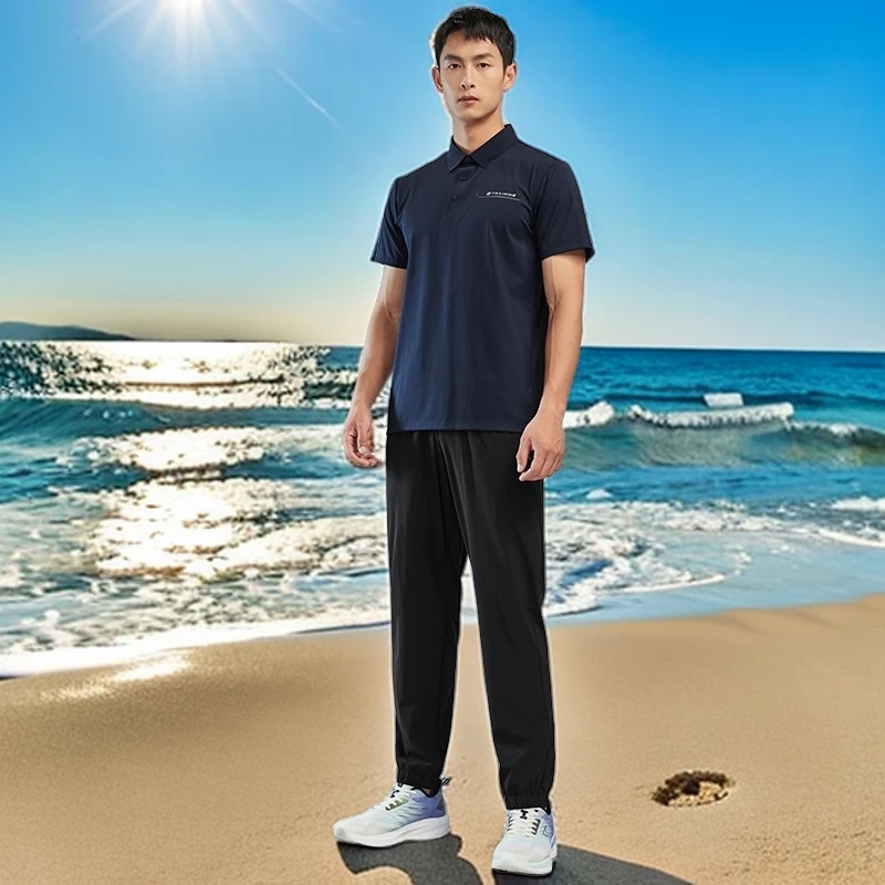 XTEP/特步特步冰丝速干运动裤夏季新款3冰丝薄款透气高弹裤户外39