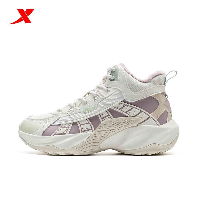 【大棉】特步赤焰5.0女款2024冬季新款保暖老爹鞋976418370043