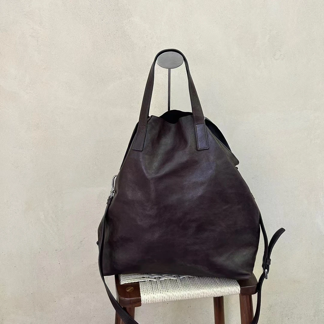 99新 Prada/普拉达 巧克力色 单肩包