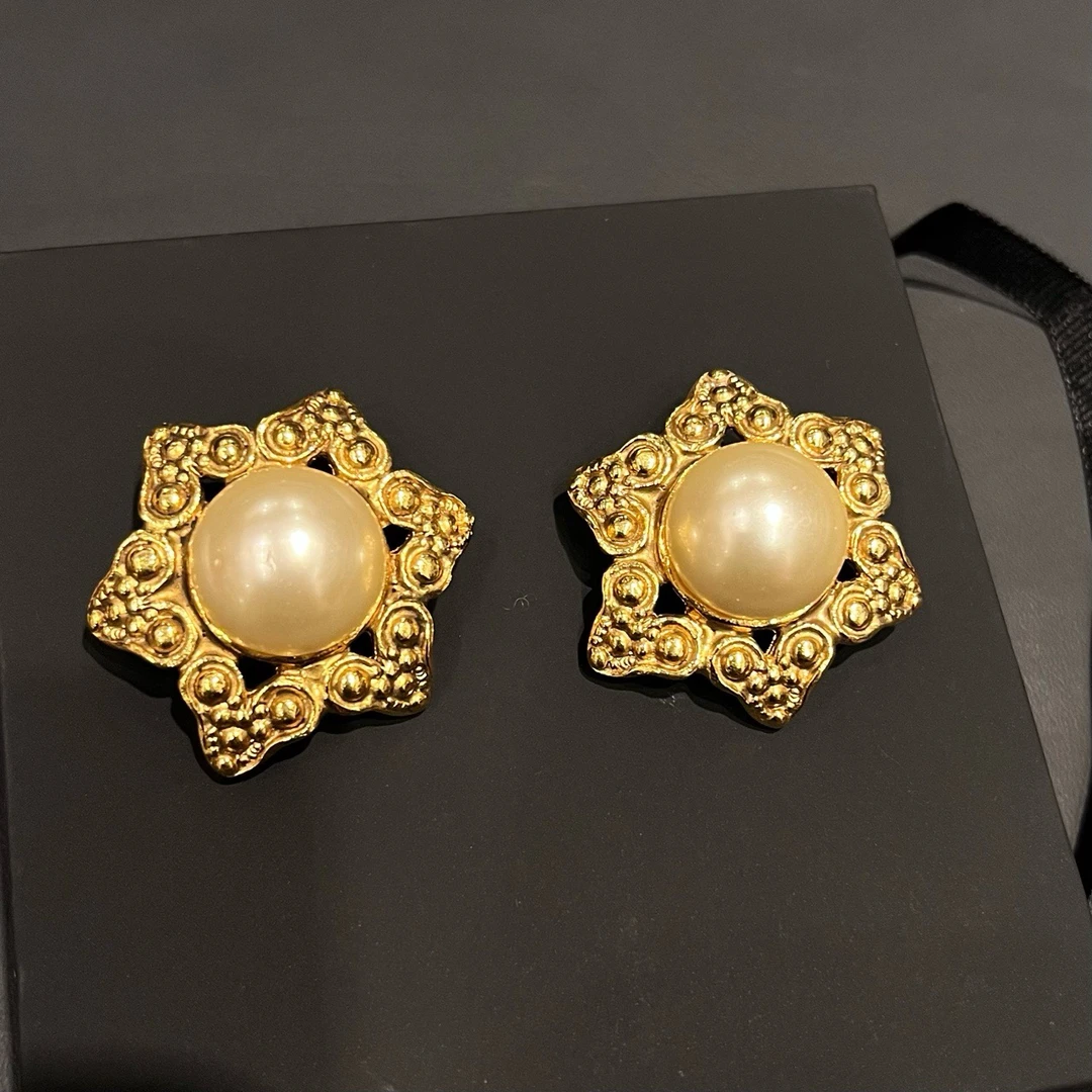 95新 Chanel/香奈儿 中古耳夹