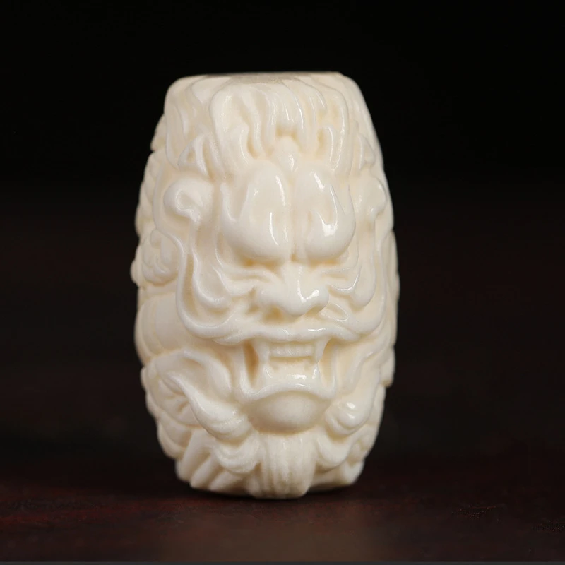 鹿角雕刻 龙纹桶珠DIY手串项链材料菩提金刚配饰文玩饰品吊坠散珠