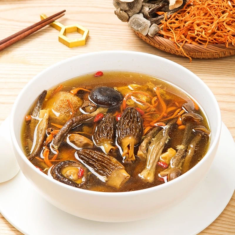 新货云南七彩菌汤包新货火锅羊肚菌煲汤鹿茸菇茶树菇新鲜菌菇古田