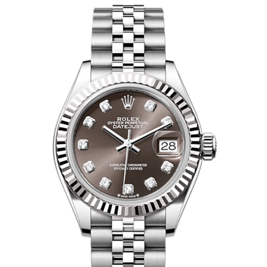 99新 Rolex/劳力士 女装日志M279171/28表径机械女士腕表24年全套