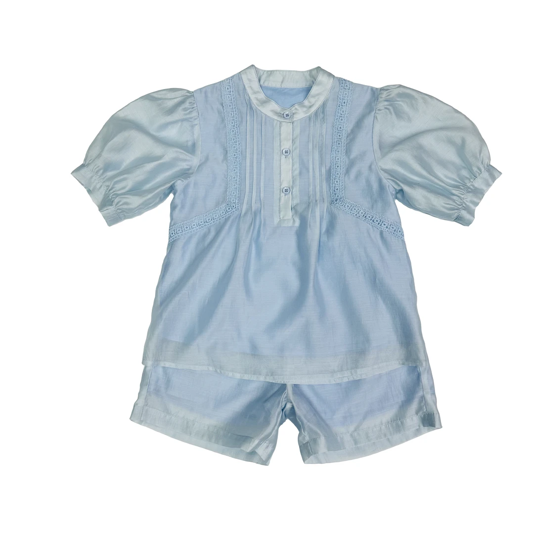 【套装】女童设计师款2024夏儿童休闲套装