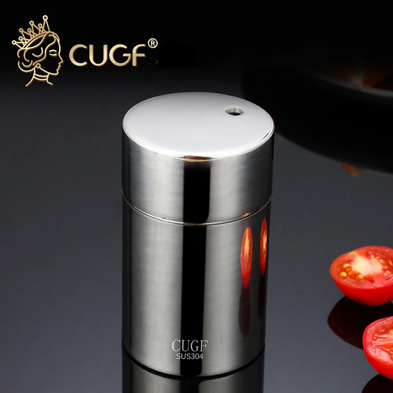 CUGF 304不锈钢高档牙签罐便携创意牙签筒简约牙签盒中式家用牙签