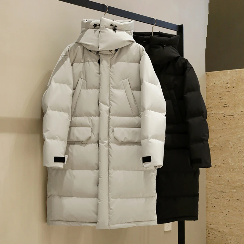 【240106023】冬子用心打造 极寒系列800蓬男士长款过膝羽绒服