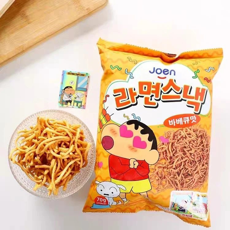 【韩国进口 到手2袋】Joen脆脆面烧烤味70g