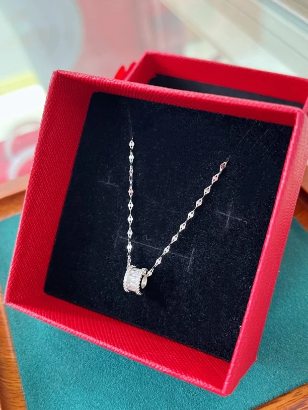 链子925银 时尚款纯银小蛮腰套链