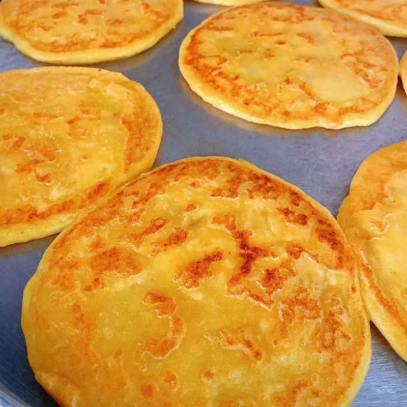 内蒙古赤峰纯大黄米年糕饼子发面微酸口味黏糕纯手工
