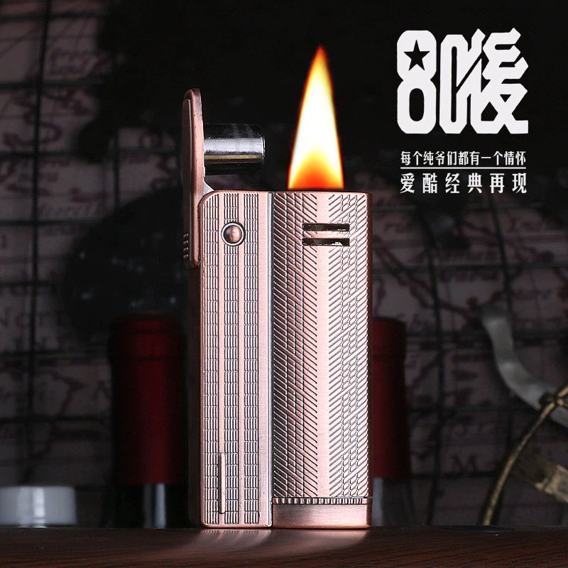 战壕煤油打火机833煤油打火机6800复古老式砂轮二战打火机创意