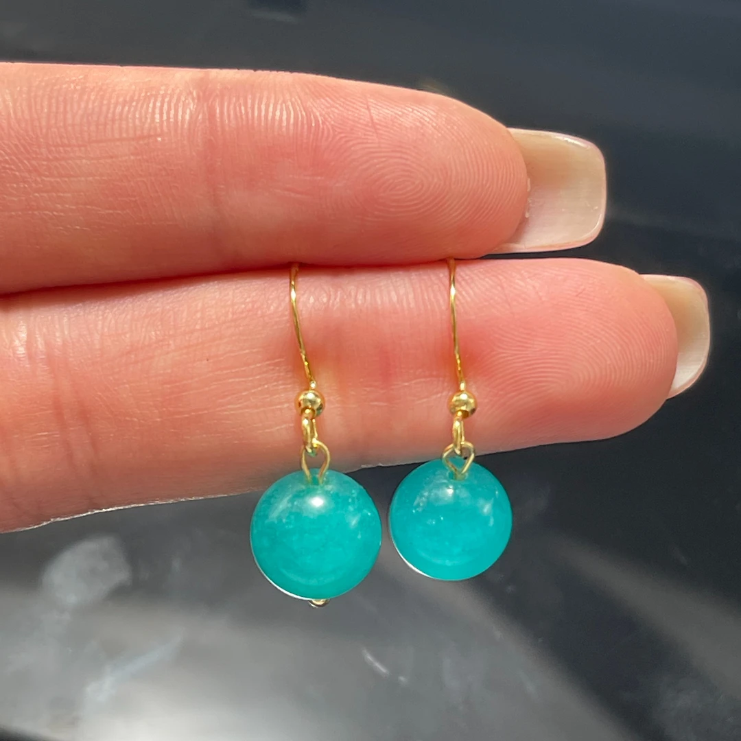 九福晶典 天河时尚精美耳勾 DPP04002