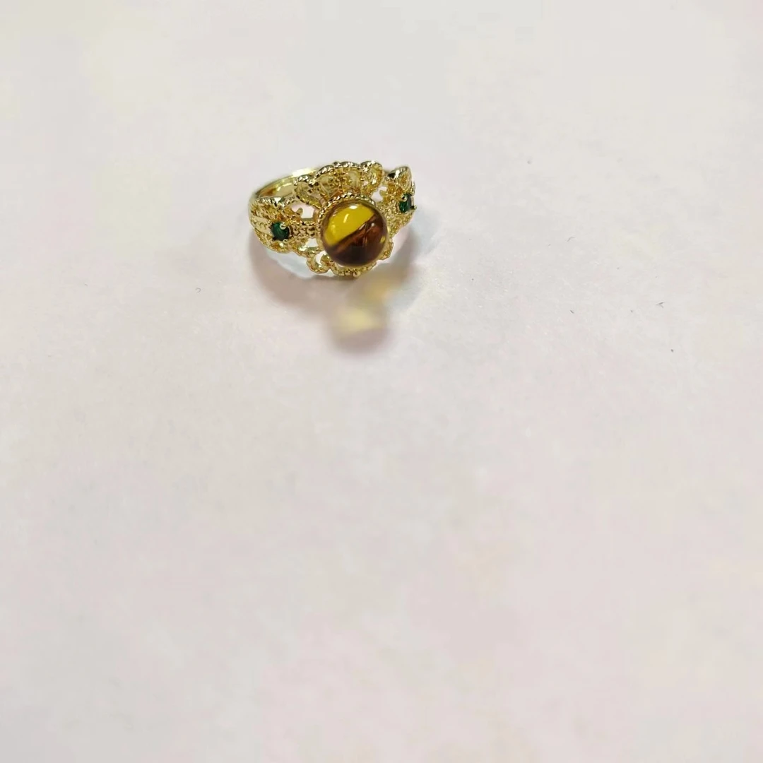 墨西哥AAAAA净水蓝精美时尚戒指 WLL06003