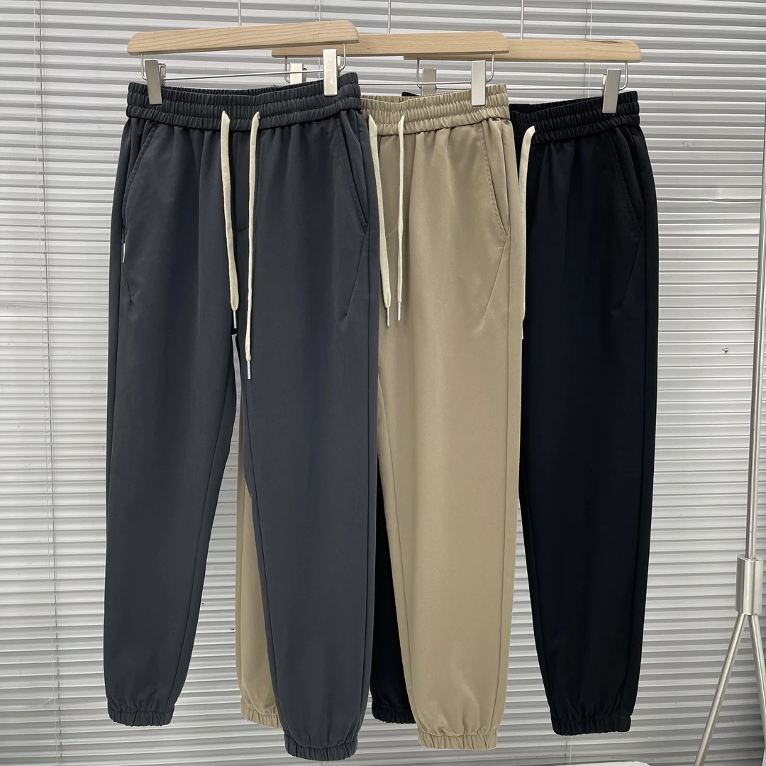 665036春季新款男士休闲时尚潮流束脚男裤