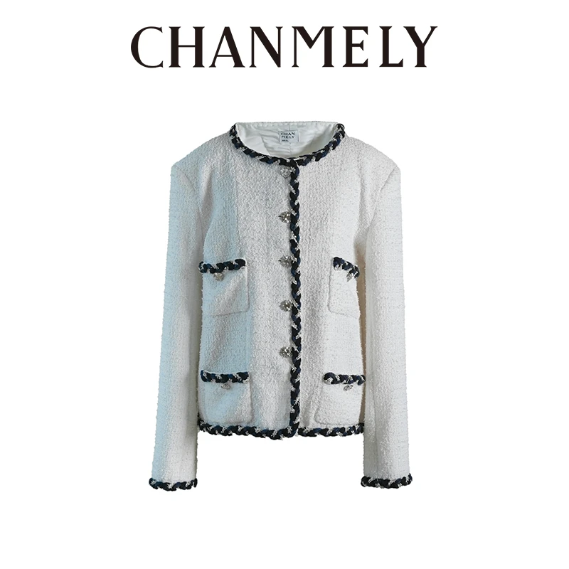 【CHANMITY】“傲雪凌霜”时尚气质小香风外套022715