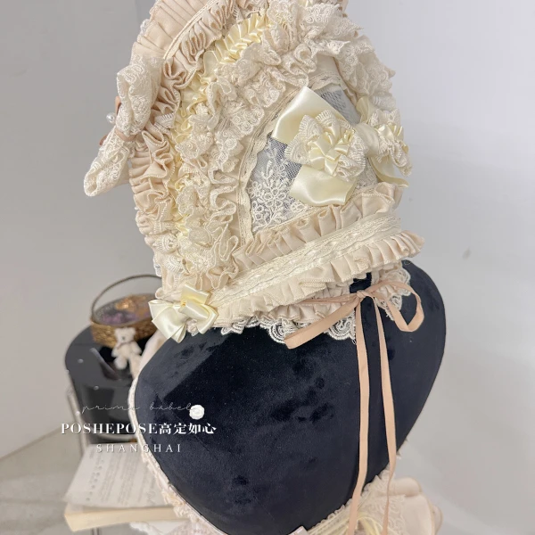 初灵高定如心POSHEPOSE报恩系列小物合集 帽子绶带.爱心包包.上衣