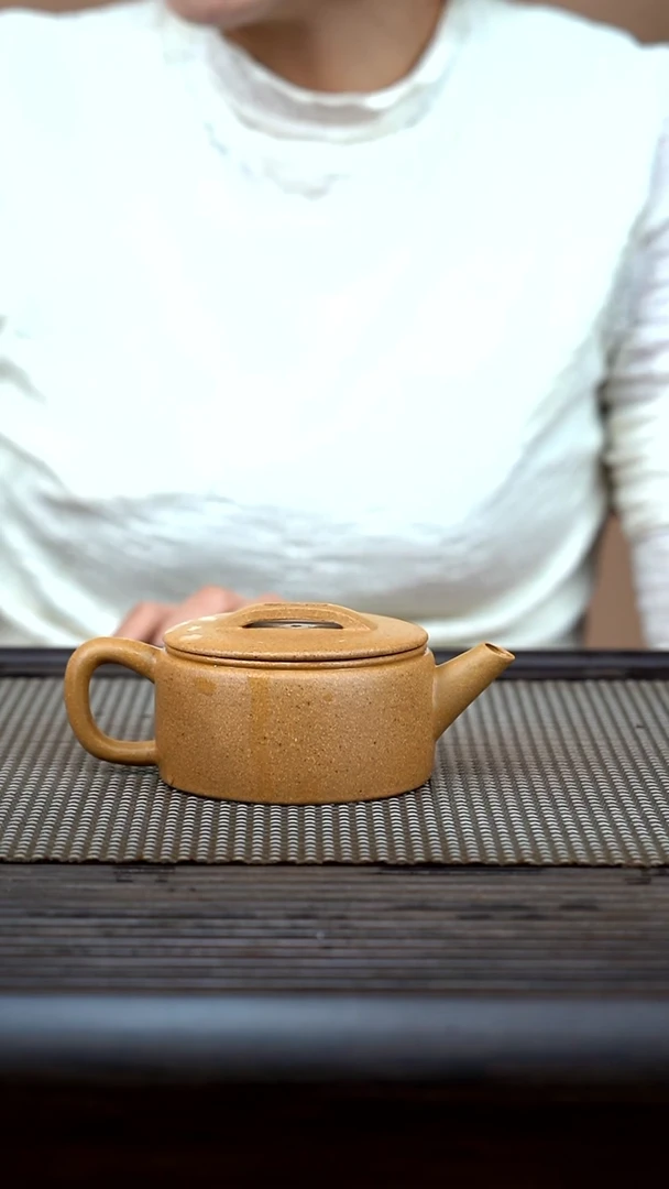 【闪购商品】紫砂茶壶cxm  黄金段 手磨粗纱 汉瓦