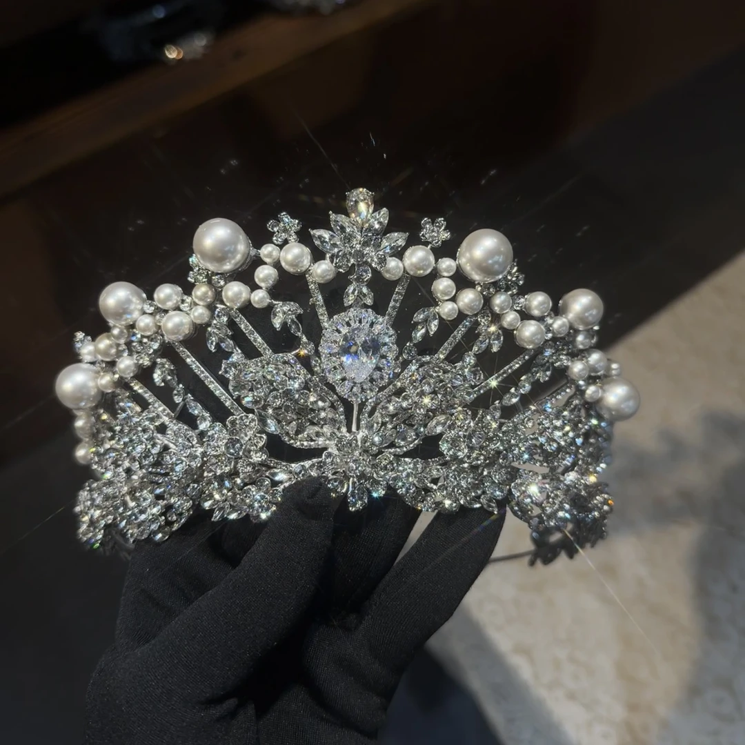 ETE ST1-17454新娘头饰 新款西式婚礼百搭皇冠