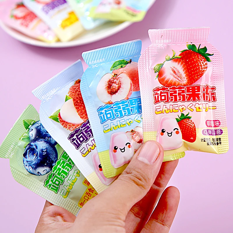 3袋装/卡品蒟蒻果冻零食0脂肪休闲吸吸冻150g/袋