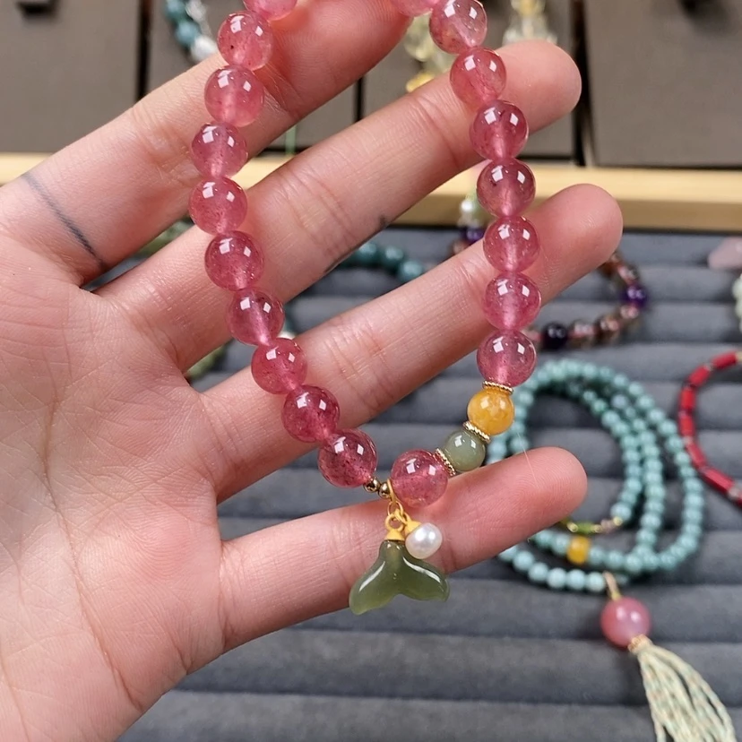 【闪购商品】烟晶手链未镶嵌G485