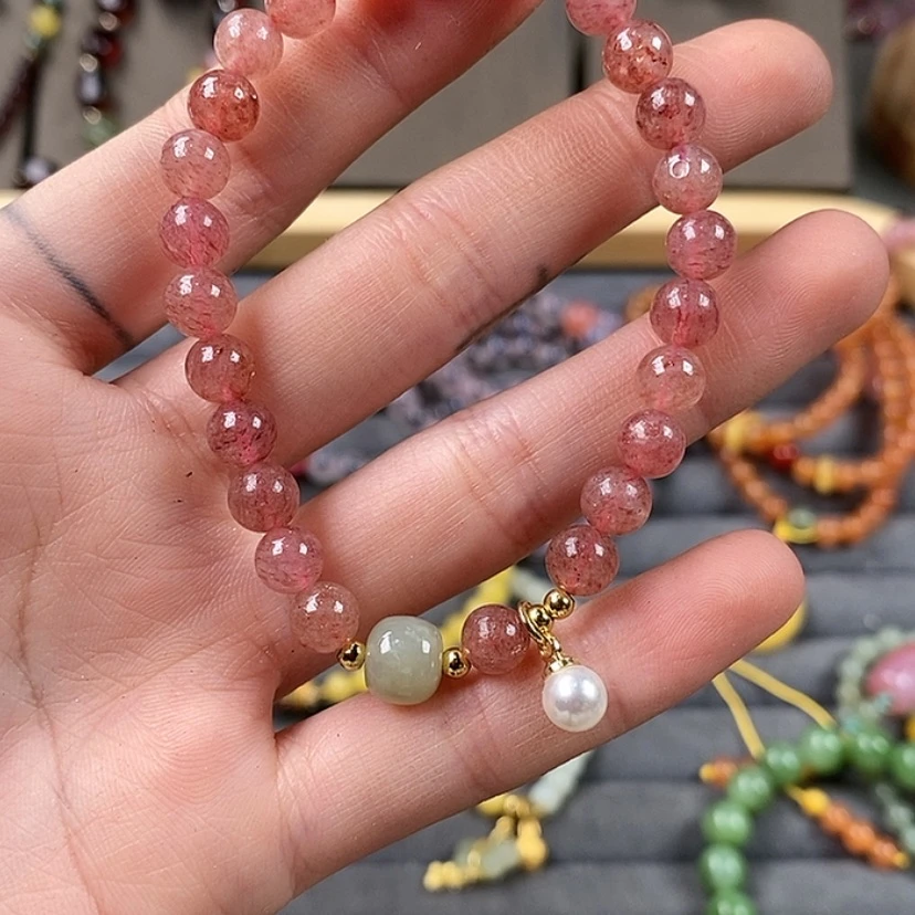 【闪购商品】烟晶手链未镶嵌G601