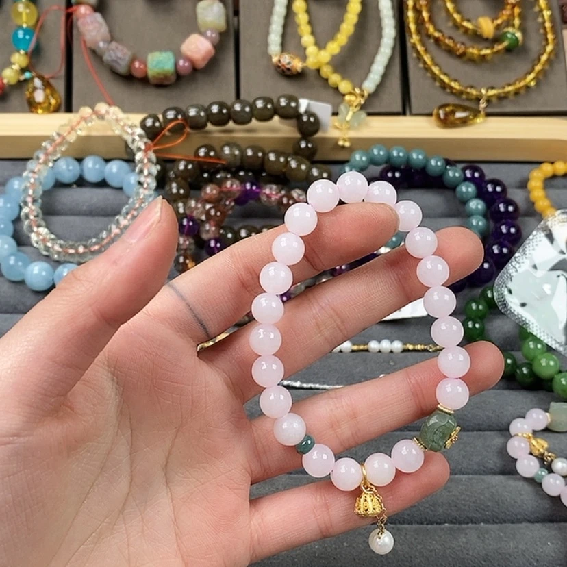 【闪购商品】烟晶手链未镶嵌G918