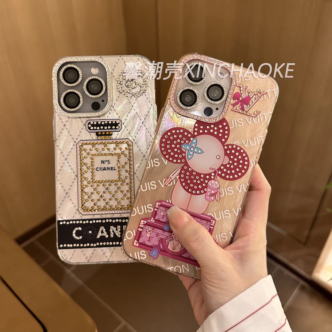 【手工点钻系列】 适用苹果16promax/15/14/13/12/11全包软边手机壳