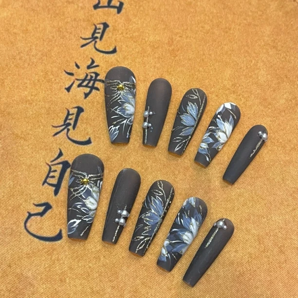 浮生绘.纯手工穿戴甲定制款