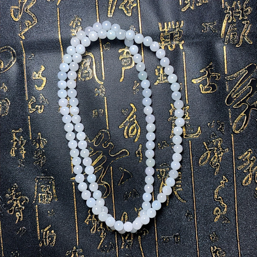【福利款】缅甸天然翡翠珠链108颗（多样随机发货）百搭精美时尚休闲